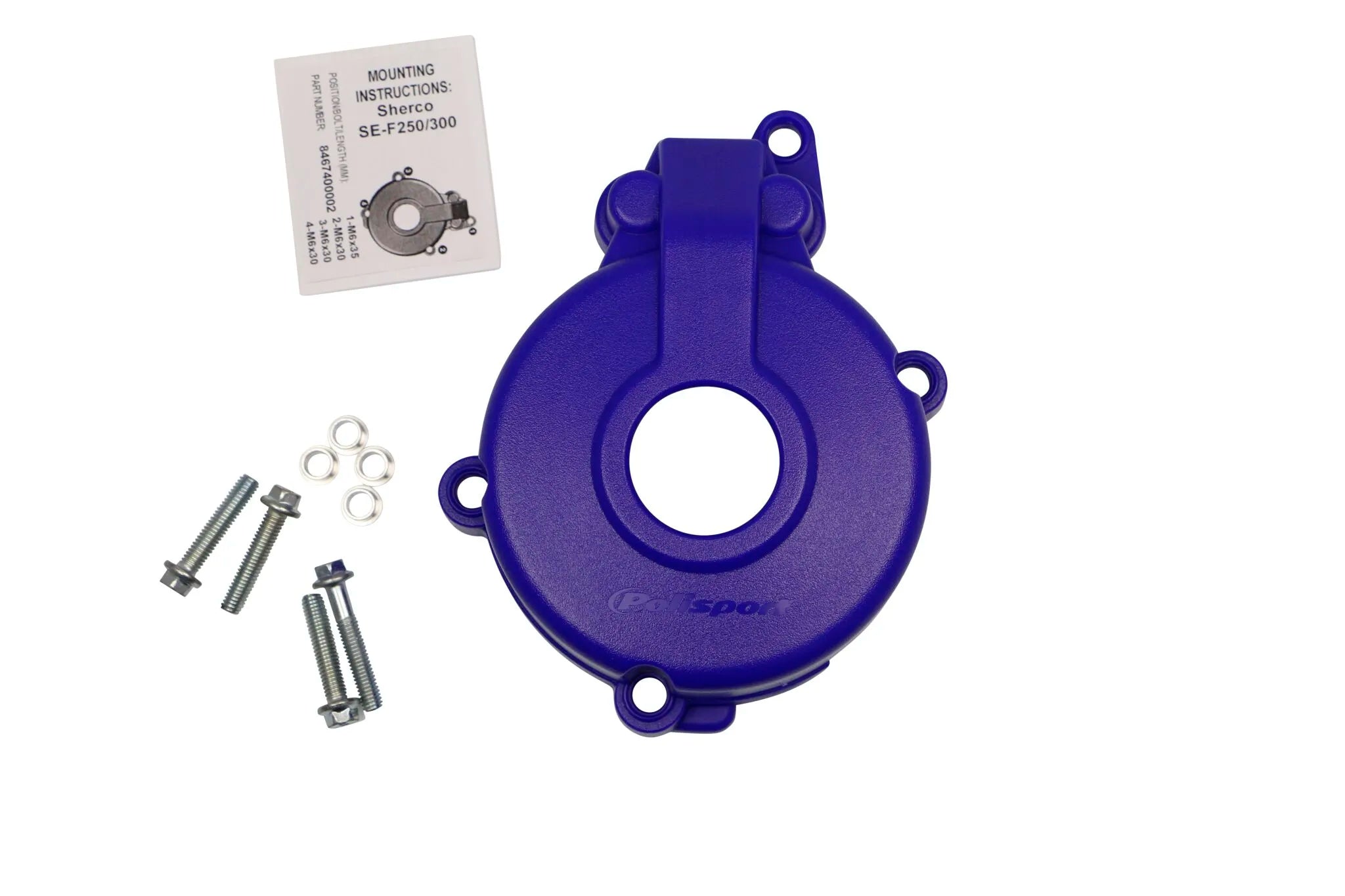 Polisport Ignition Cover Protectors - Enhanced Engine Protection