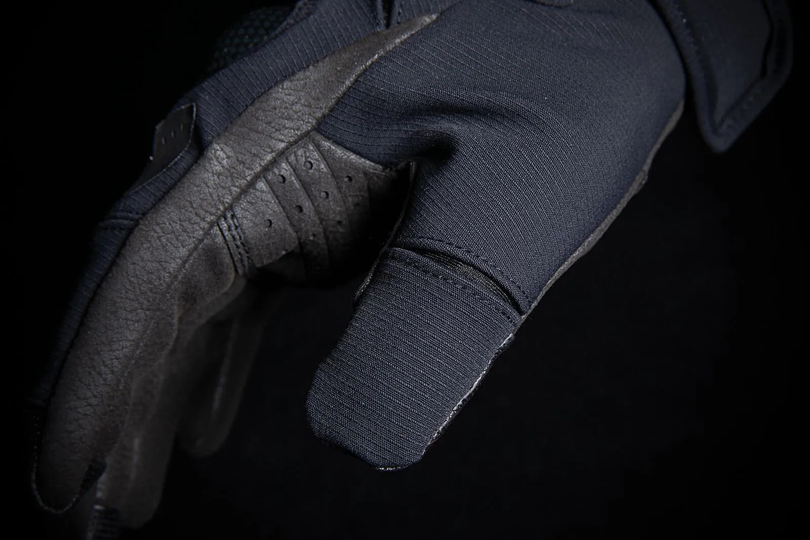 Icon Stormhawk™ Waterproof Motorcycle Gloves - Black/Gray