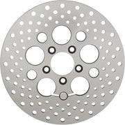 Tarcza hamulcowa Drag Specialties ze stali nierdzewnej, wiercona - Tył