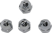 Nakrętki wydechowe James Gasket Chrome Acorn - 5/16"-24, 4 sztuki