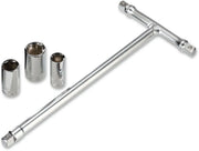 Moose Offroad T-Handle Driver Socket Set 8 10 12mm Chrome 7"
