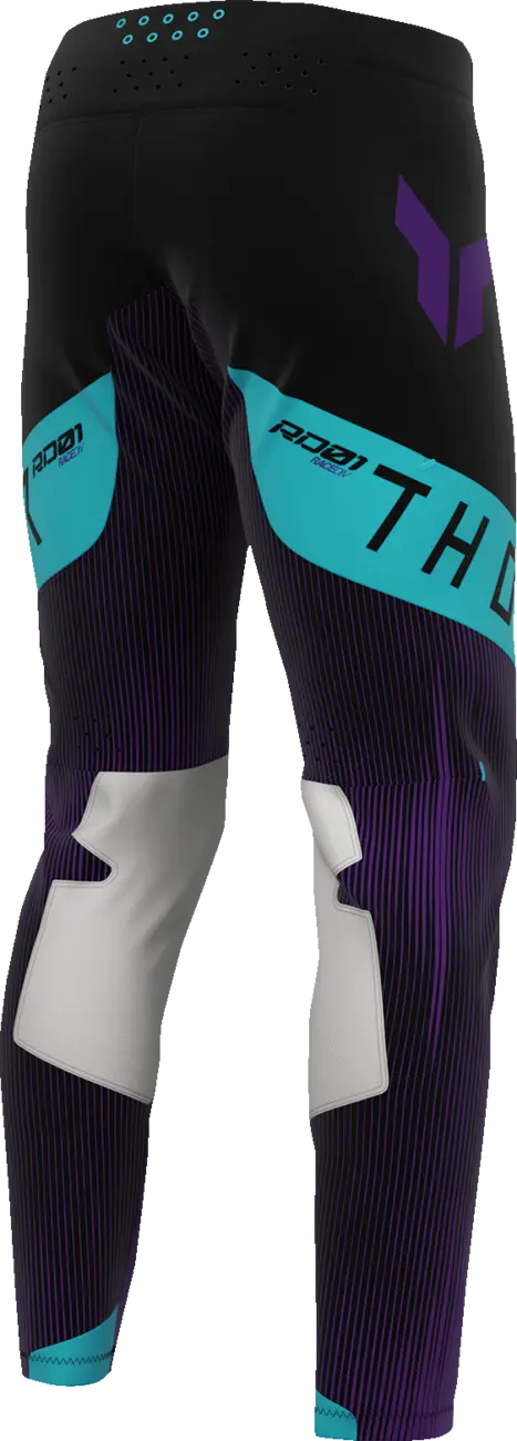 Thor Sportmode Vanish Pants Black/Purple