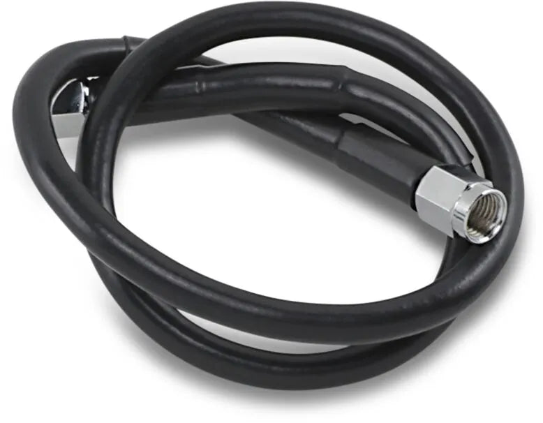 Uniwersalny przewód hamulcowy Drag Specialties 23" Czarny winyl