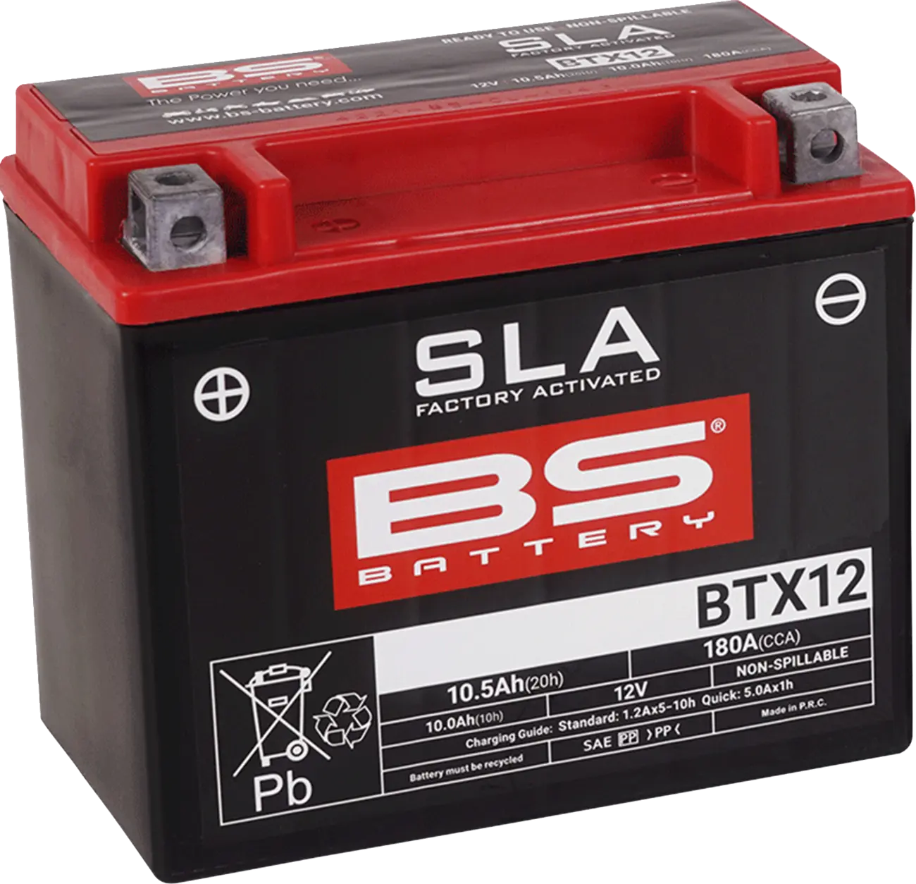 Bs Battery Agm 12v 10ah Motorcycle Battery