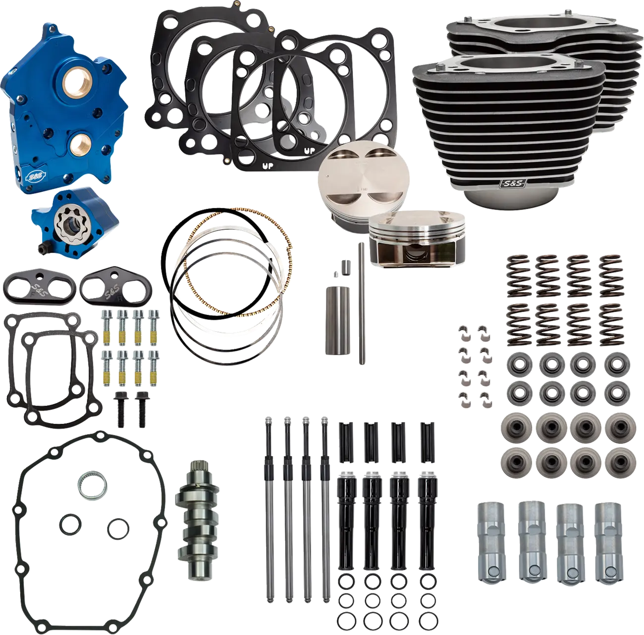 S&S Cycle 124" Power Package Engine Kit