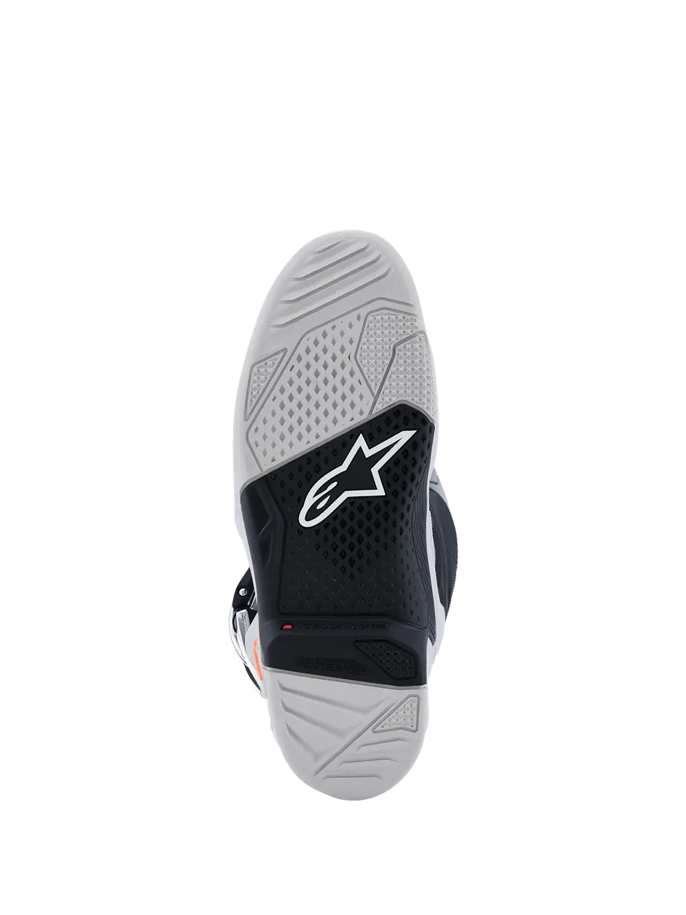 Alpinestars Tech 7 Boots Black Light Gray Orange Fluo Magenta