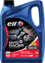 ELF Moto 4 Racer 10W-60 Synthetic 4 Liter Engine Oil