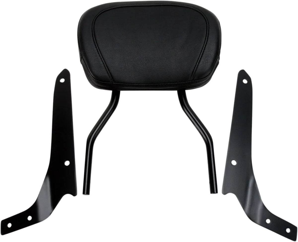 Cobra Round Sissy Bar Kit - Black