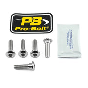 Pro Bolt Zestaw śrub mocujących tarczę hamulcową ze stali nierdzewnej