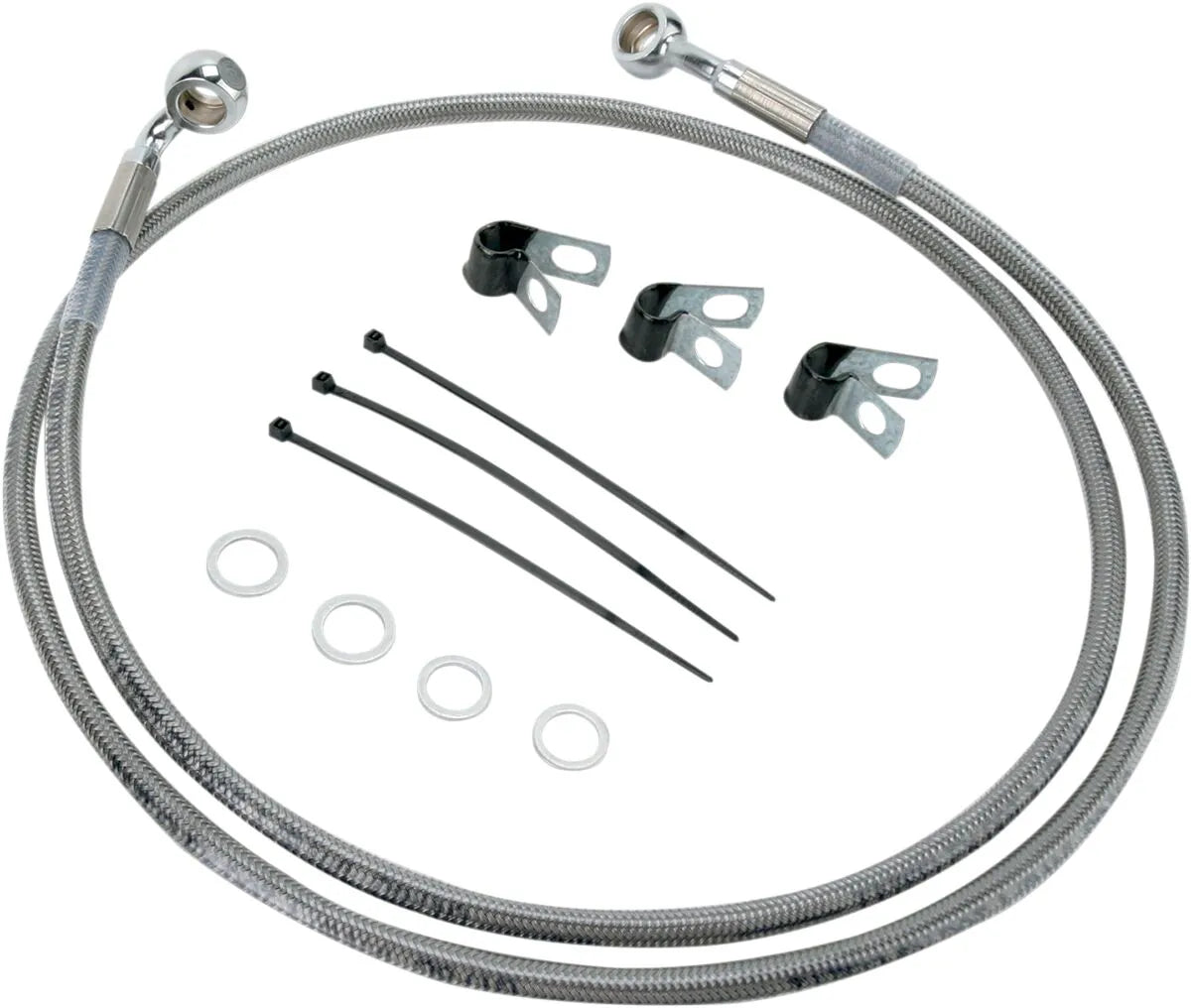 Drag Specialties Przedłużony Zestaw Przewodów Hamulcowych 48.25"