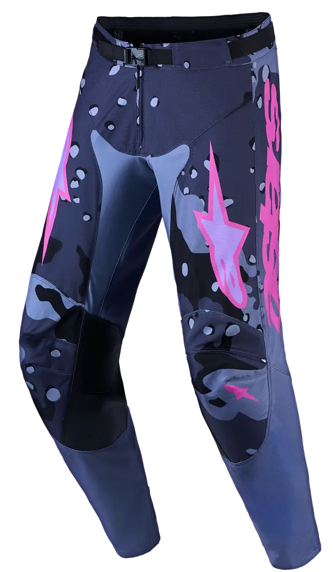 Alpinestars Racer Lone Pants Gray Camo Purple