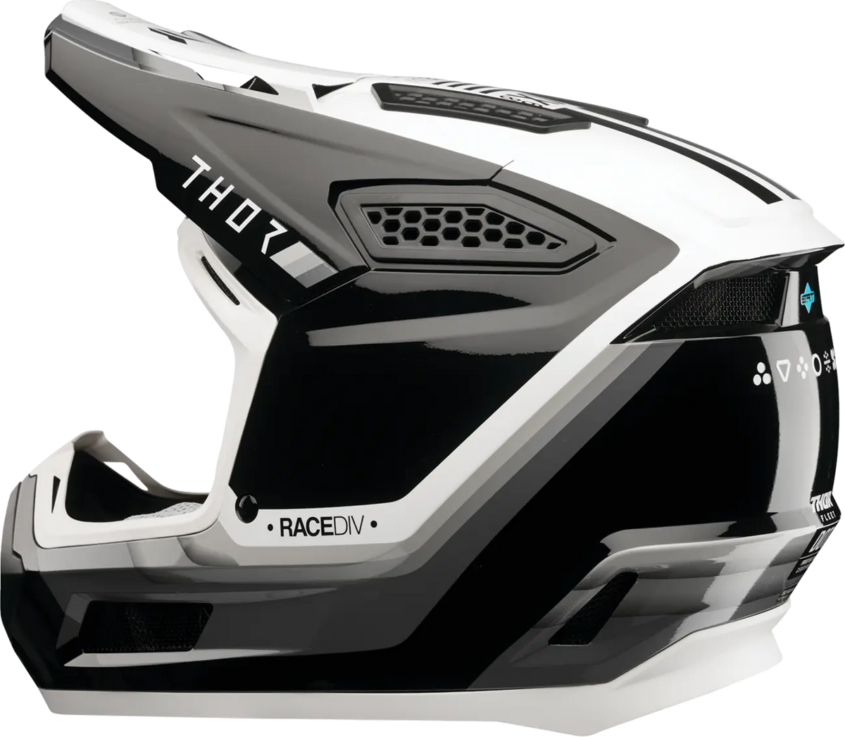 Thor Fleet Defy Helmet Black/White