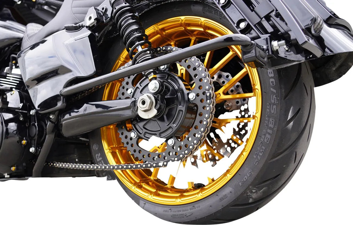 Arlen Ness Jagged Chain Drive Conversion Kit - Black - 300-203