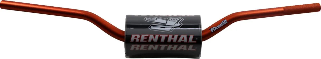 Renthal Fatbar Handlebar - Orange, 1-1/8"