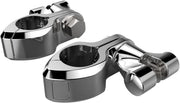Ciro Hingeless Highway Peg Mounting Clamp Kit for Engine Guard