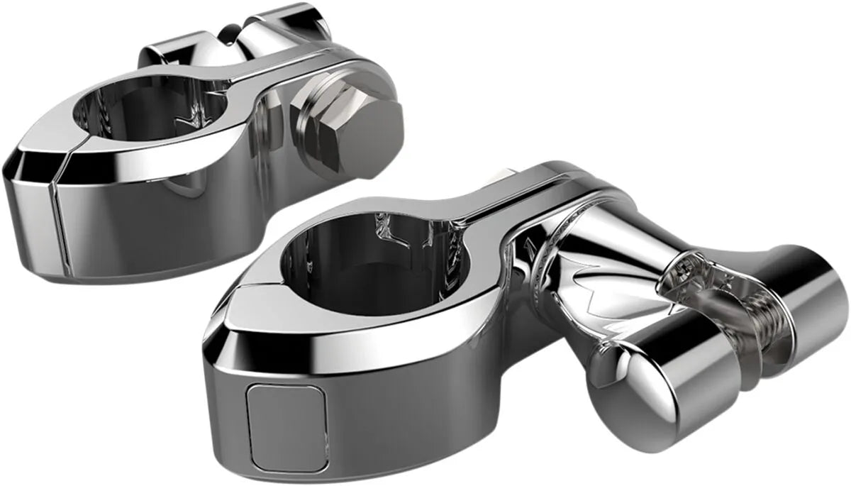 Ciro Hingeless Highway Peg Mounting Clamp Kit for Engine Guard
