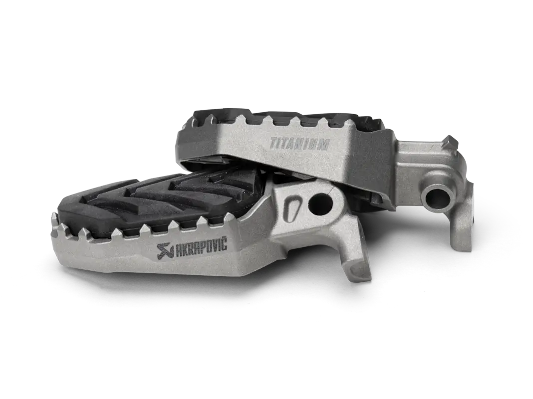 Akrapovic Titanium Foot Pegs