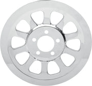 Drag Specialties Chrome Rear Pulley Insert