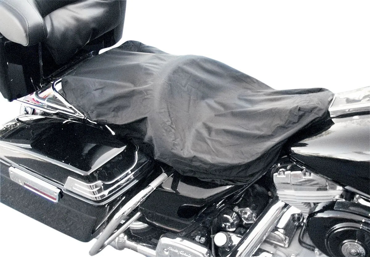 Saddlemen Explorer Seat Rain Cover - Black Nylon