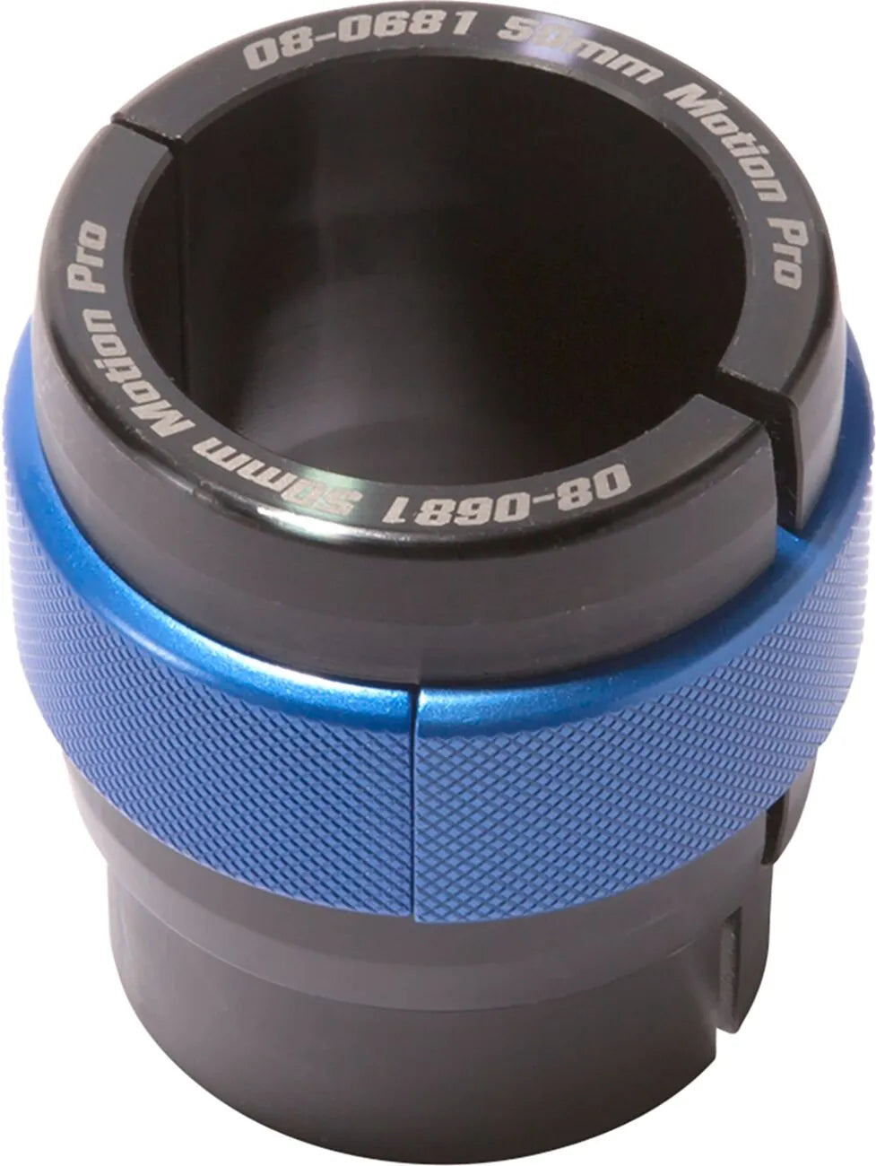 Motion Pro Ringer Fork Seal Driver 50mm Blue Silver Anodized