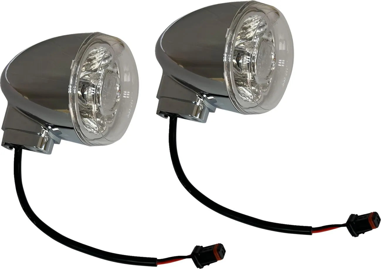 Drag Specialties Rear Turn Signal - Chrome