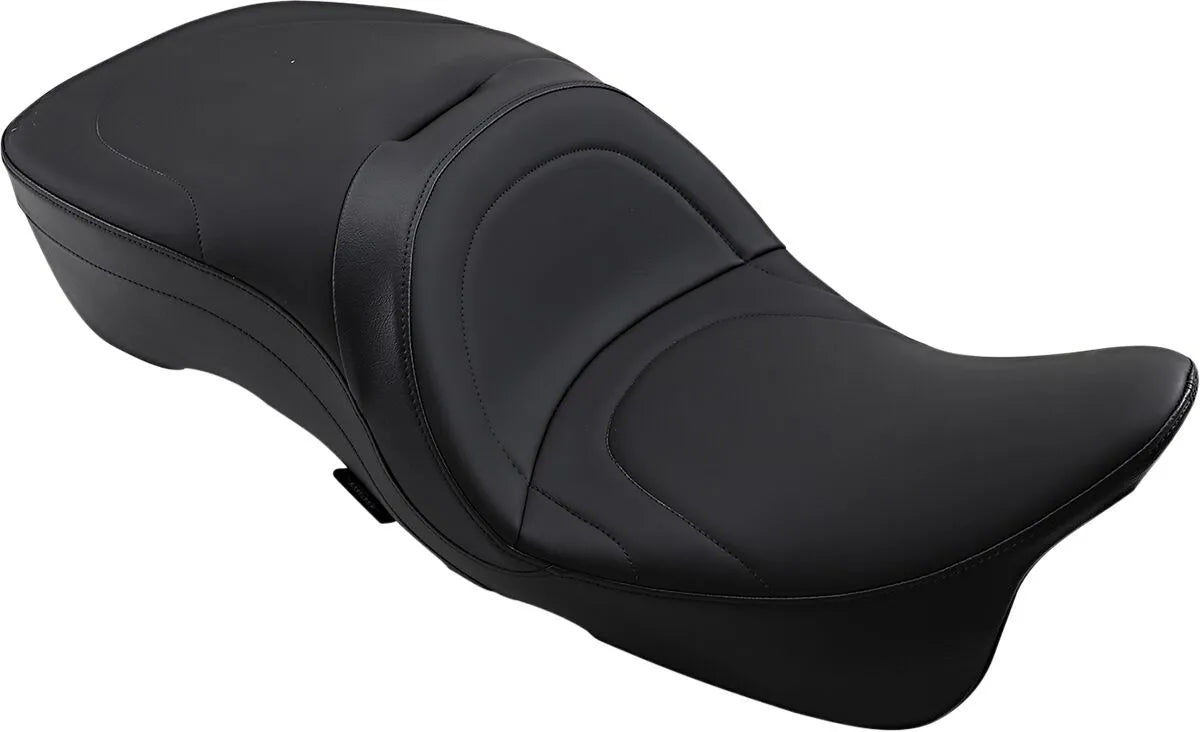 Drag Specialties Seats Touring 2-Up Leather Seat Large Frame