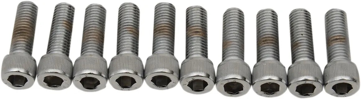 Drag Specialties 1/4-28 x 3/4" Fine Thread Socket-Head Bolts