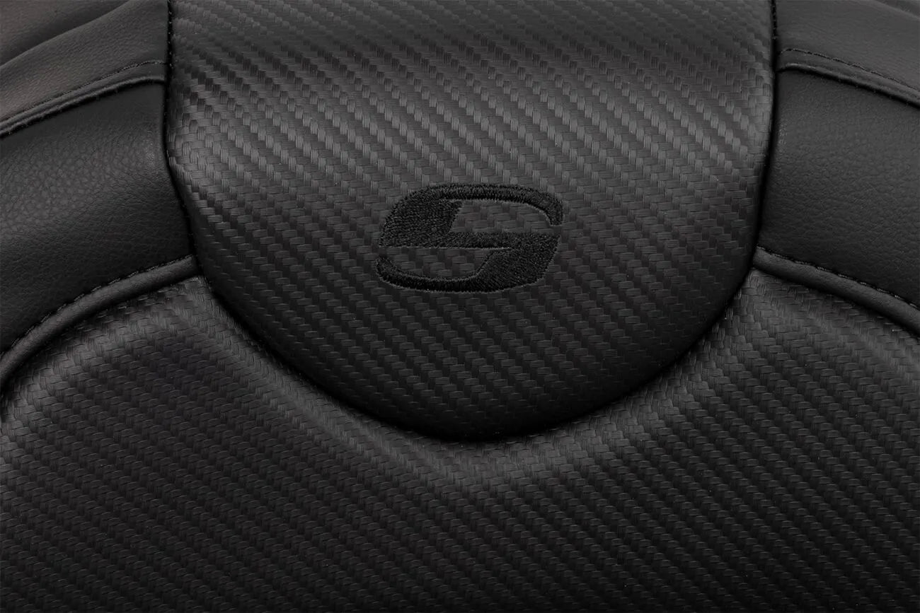 Saddlemen Roadsofa Carbon Fiber Seat - For Harley Davidson