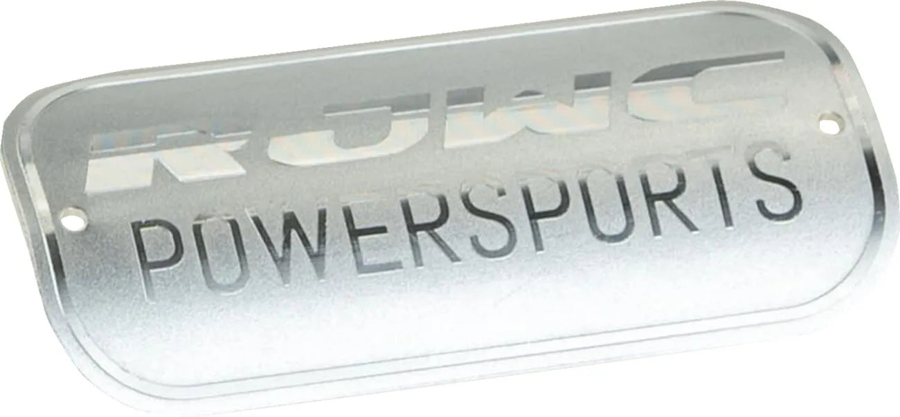 Płytka Logo Rjwc Powersports Mud Edition