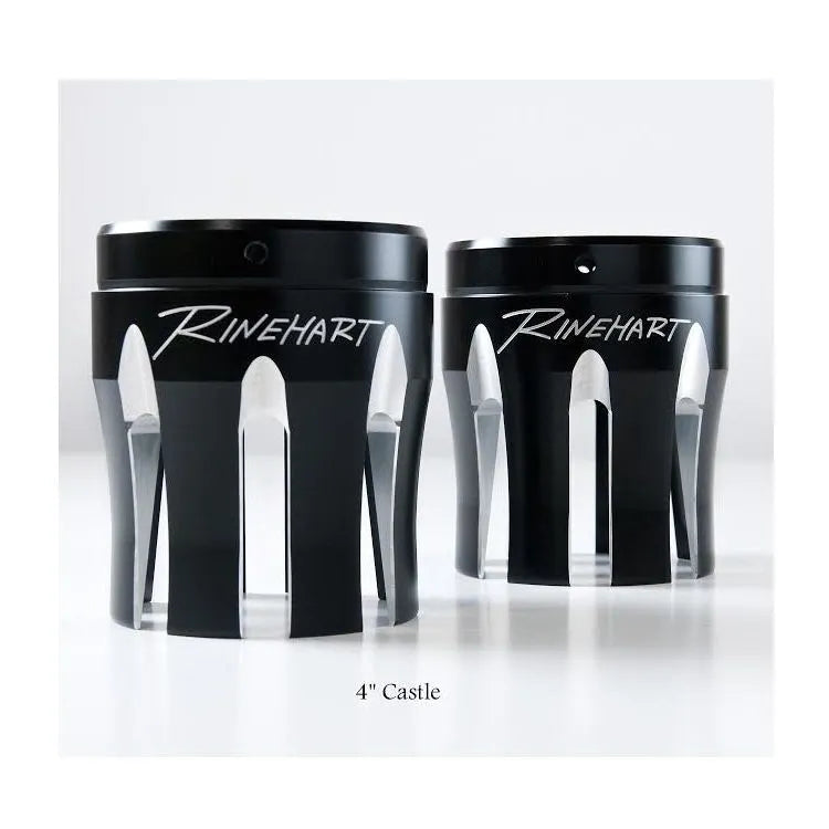 Końcówki wydechu Rinehart Racing Straight-cut - Czarne