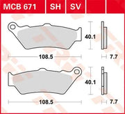 Trw All Round Sintered Metal Brake Pads - Front & Rear