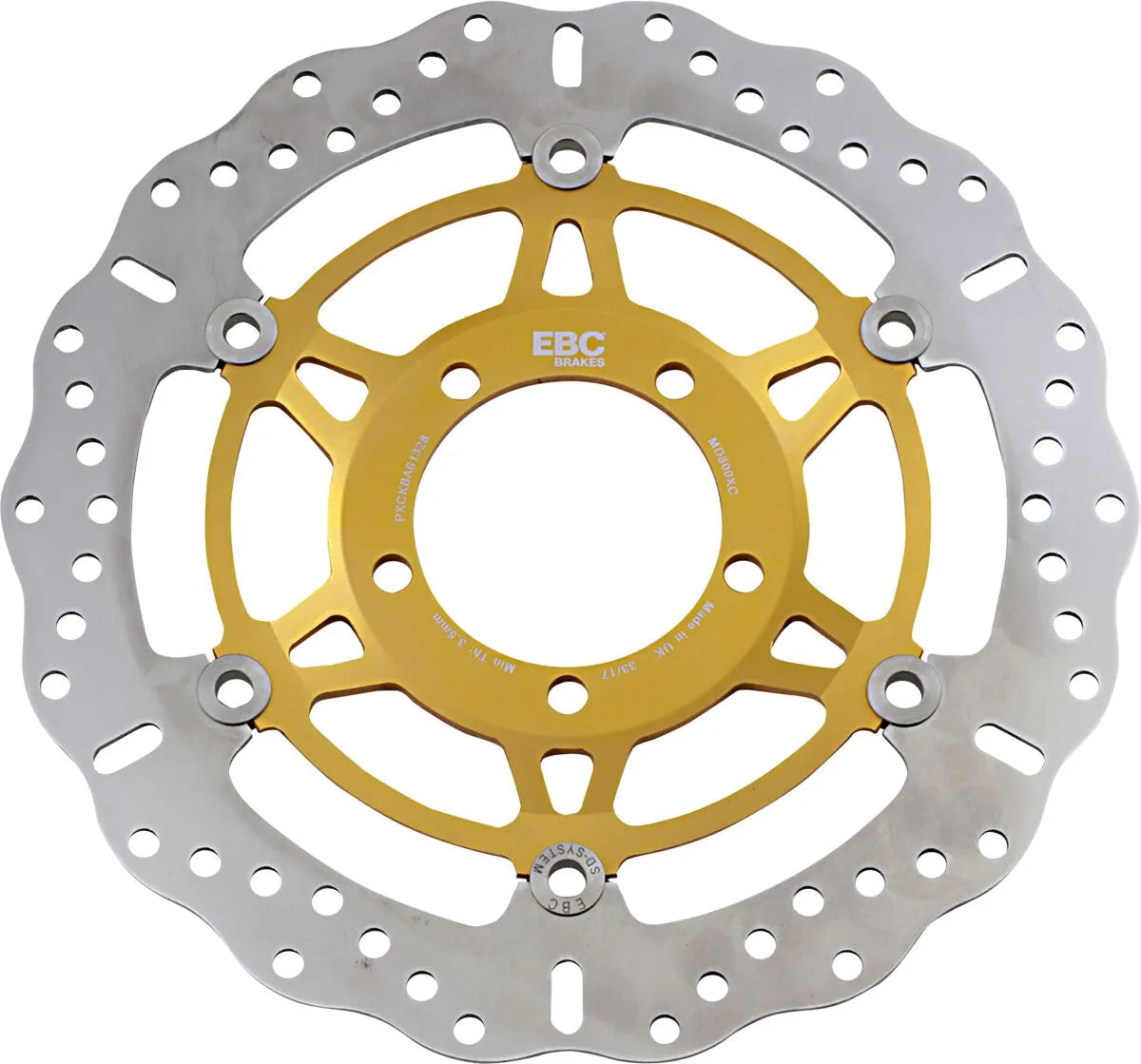 Ebc Pro-lite Xc Contour Tarcza Hamulcowa - Przód