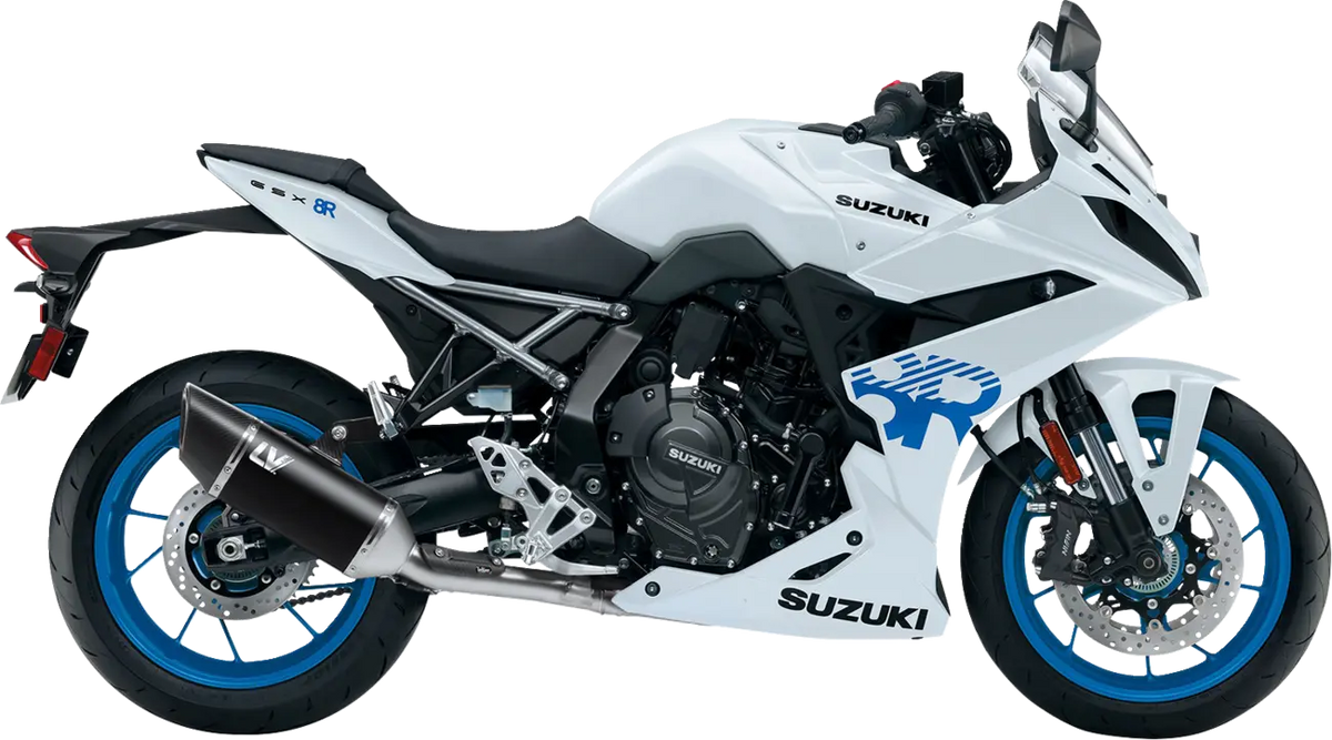 Leovince LV-14 R 2-into-1 Black Exhaust for Suzuki GSX-8R/S