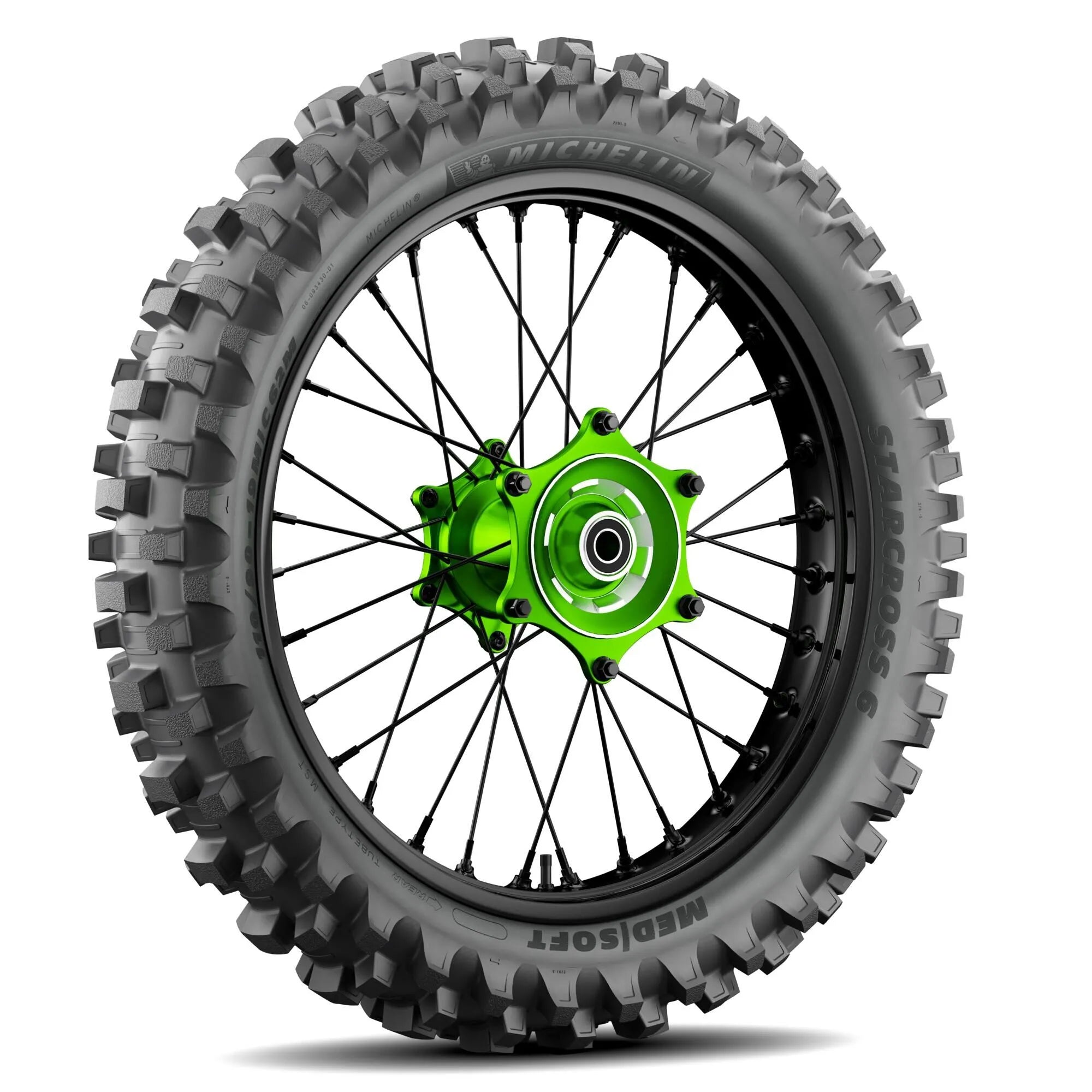 Michelin Starcross 6 Medium Soft Tire - 120/80-19 Rear