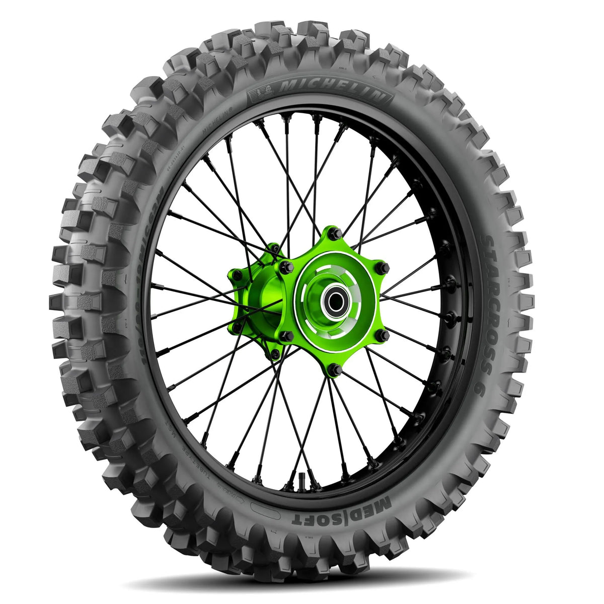 Michelin Starcross 6 Medium Soft Tire - 120/90-18 Rear