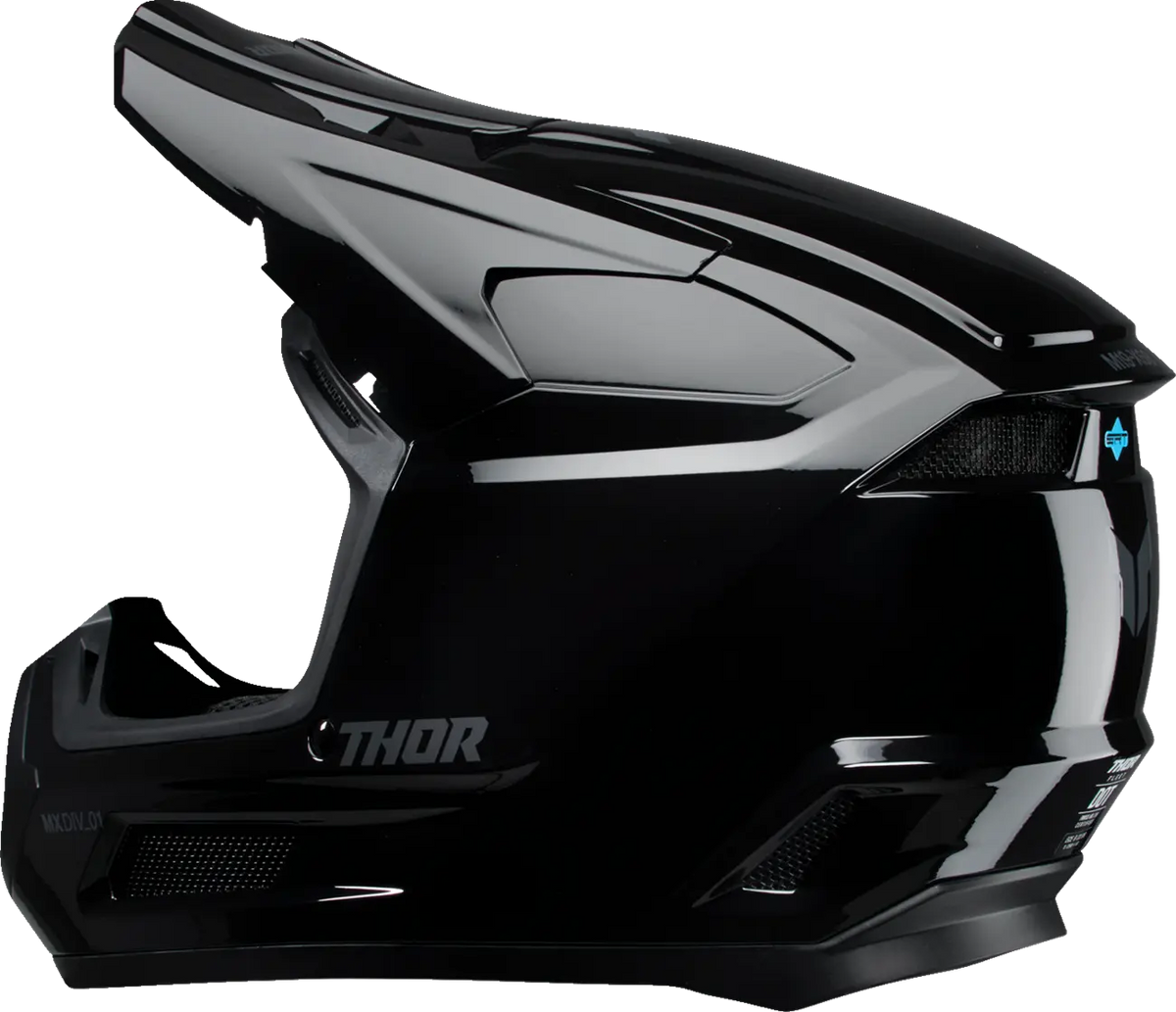 Thor Fleet Youth Blackout Gloss Helmet