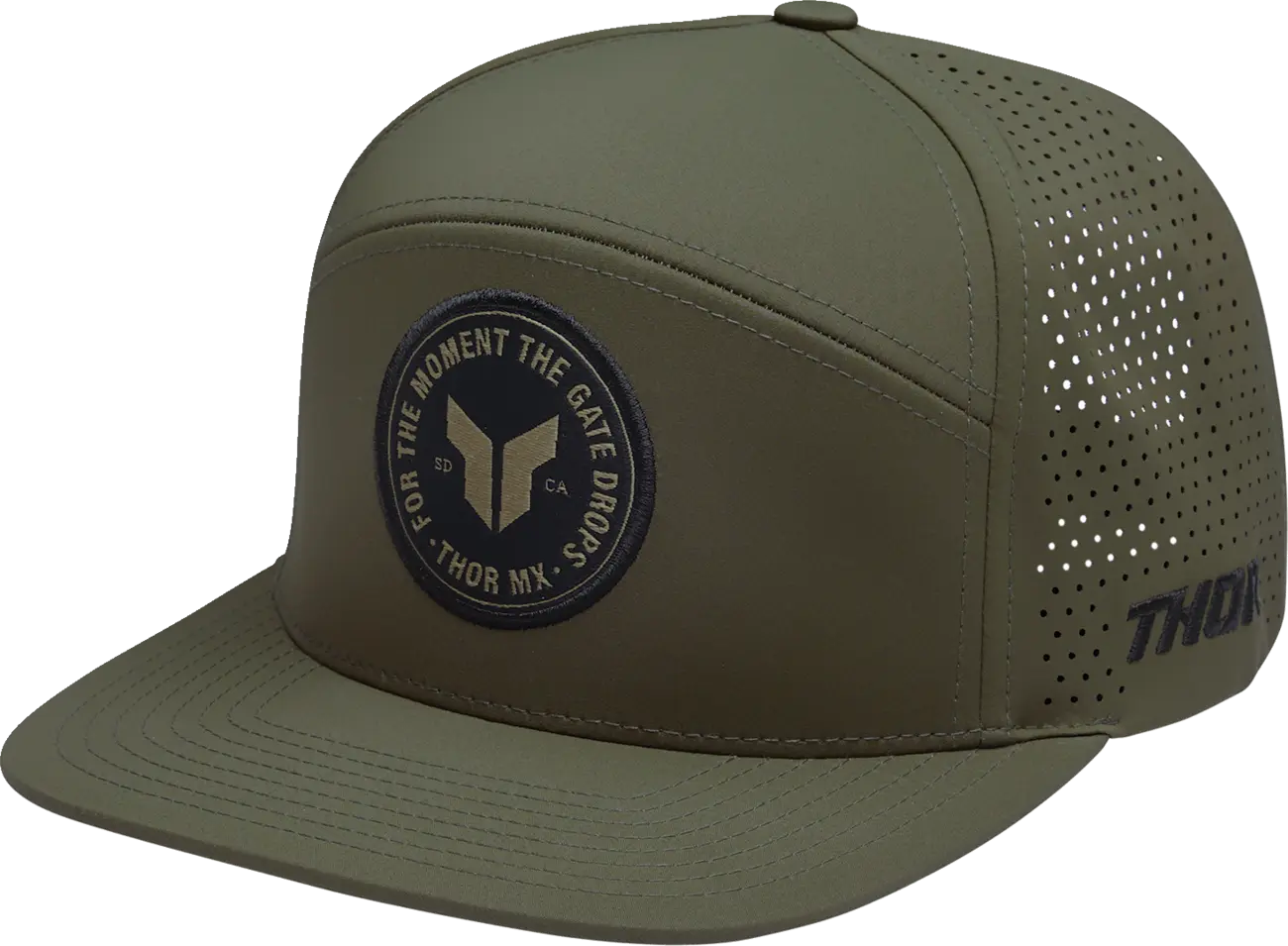 Thor Badge Flat Bill Snapback Hat