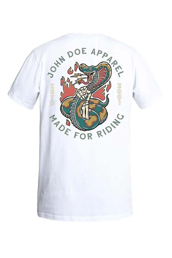 John Doe Snake II T-Shirt White