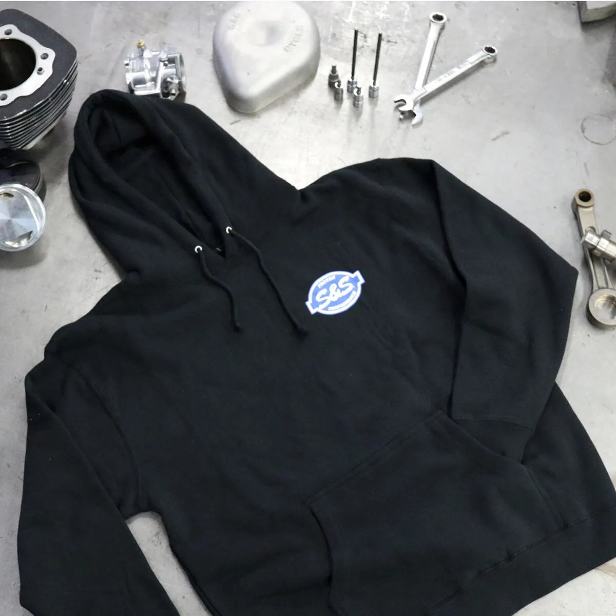 S&S Cycle Hoody Black