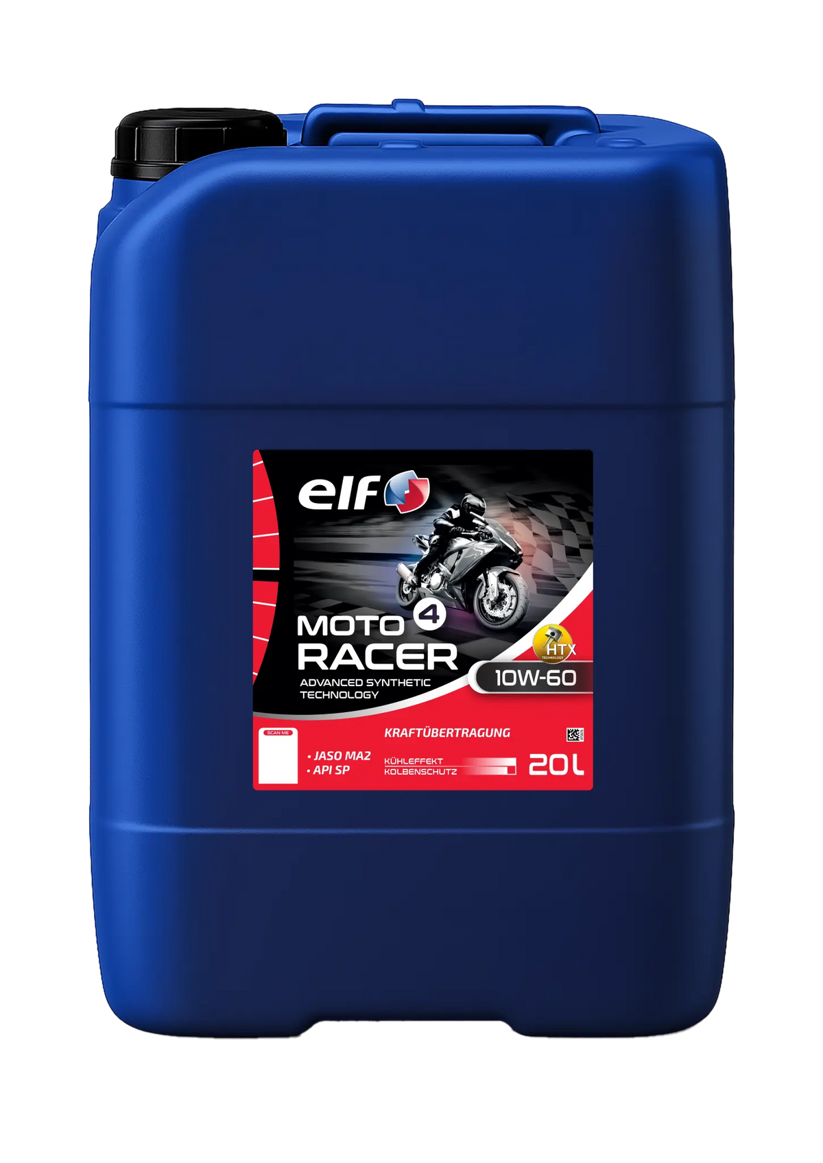 ELF Moto 4 Racer 10W-60 Advanced Synthetic Engine Oil 20 liter