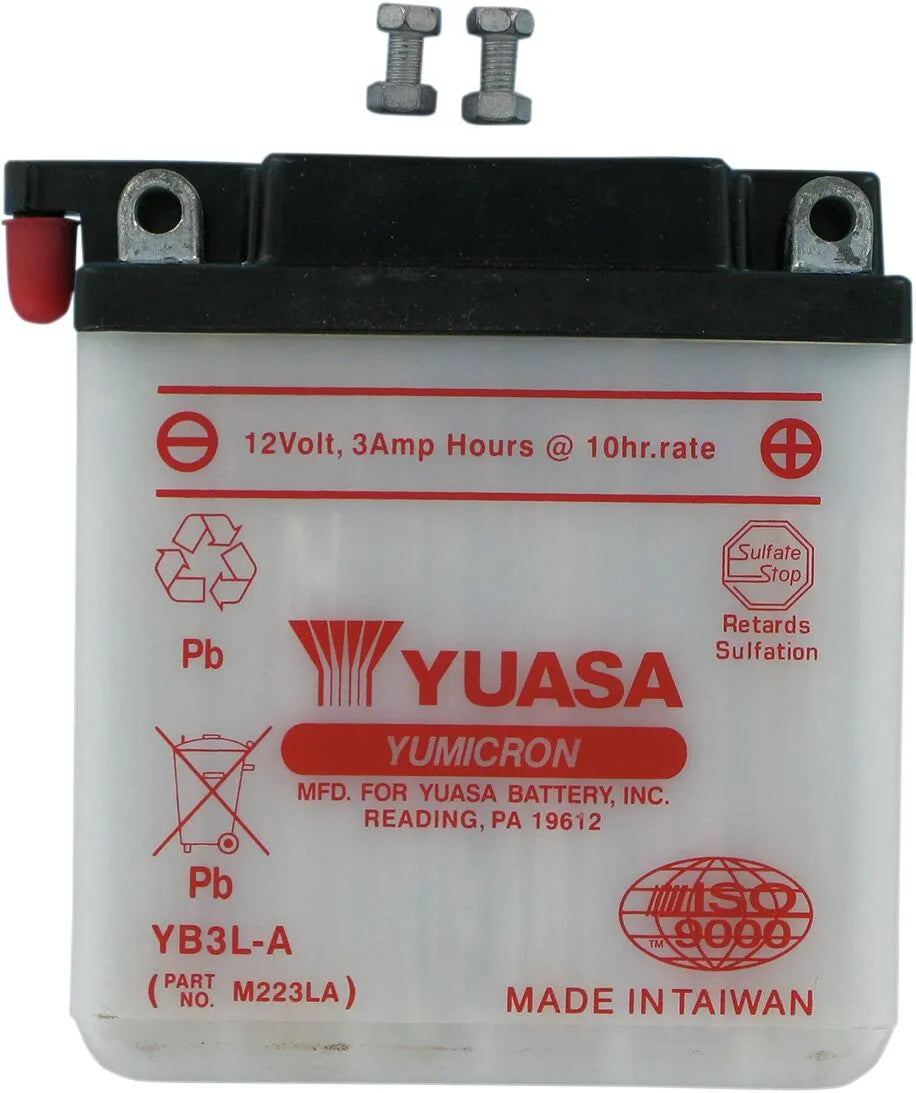 Yuasa Yumicron YB3L-A Dry Battery for Yamaha Kawasaki Honda