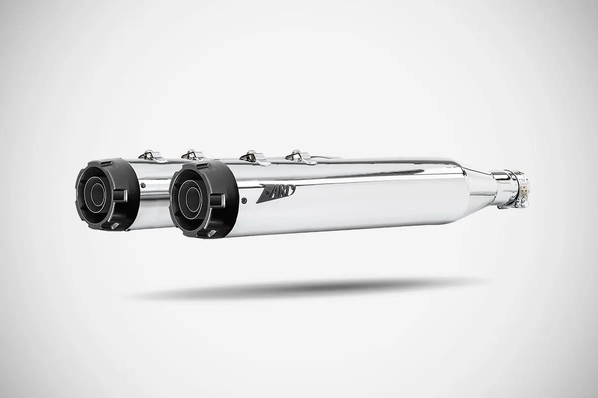Zard 4.33" Tłumiki Slip-on Do Hd-touring E3 - Homologacja Drogowa ECE
