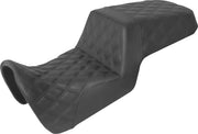 Saddlemen Lattice Stitch Step-up Seat - For Harley Davidson