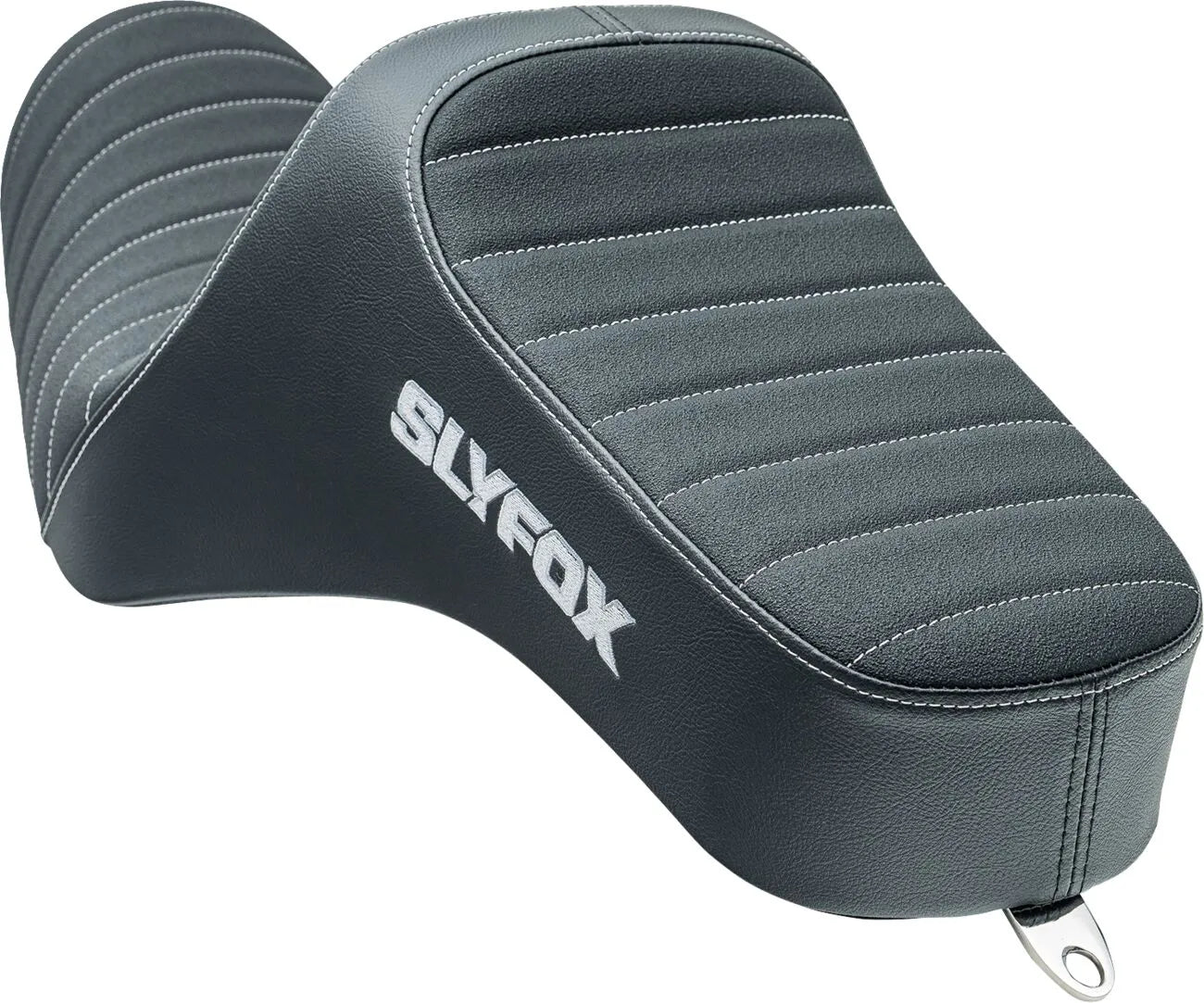 Slyfox High Noon Seat - Enhanced Comfort - For Harley Davidson