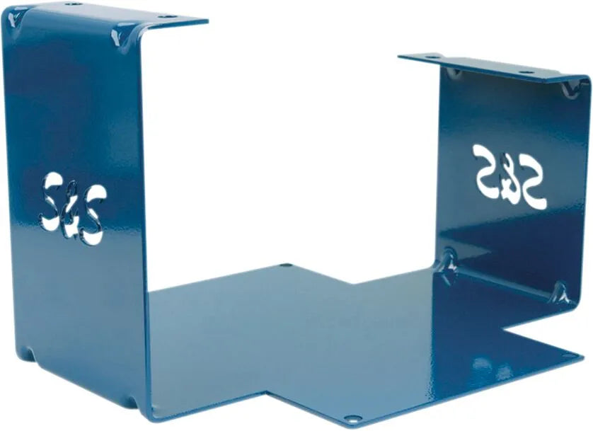 S&S Cycle 36-99BT Engine Stand Blue Powder-Coated for Evo Big
