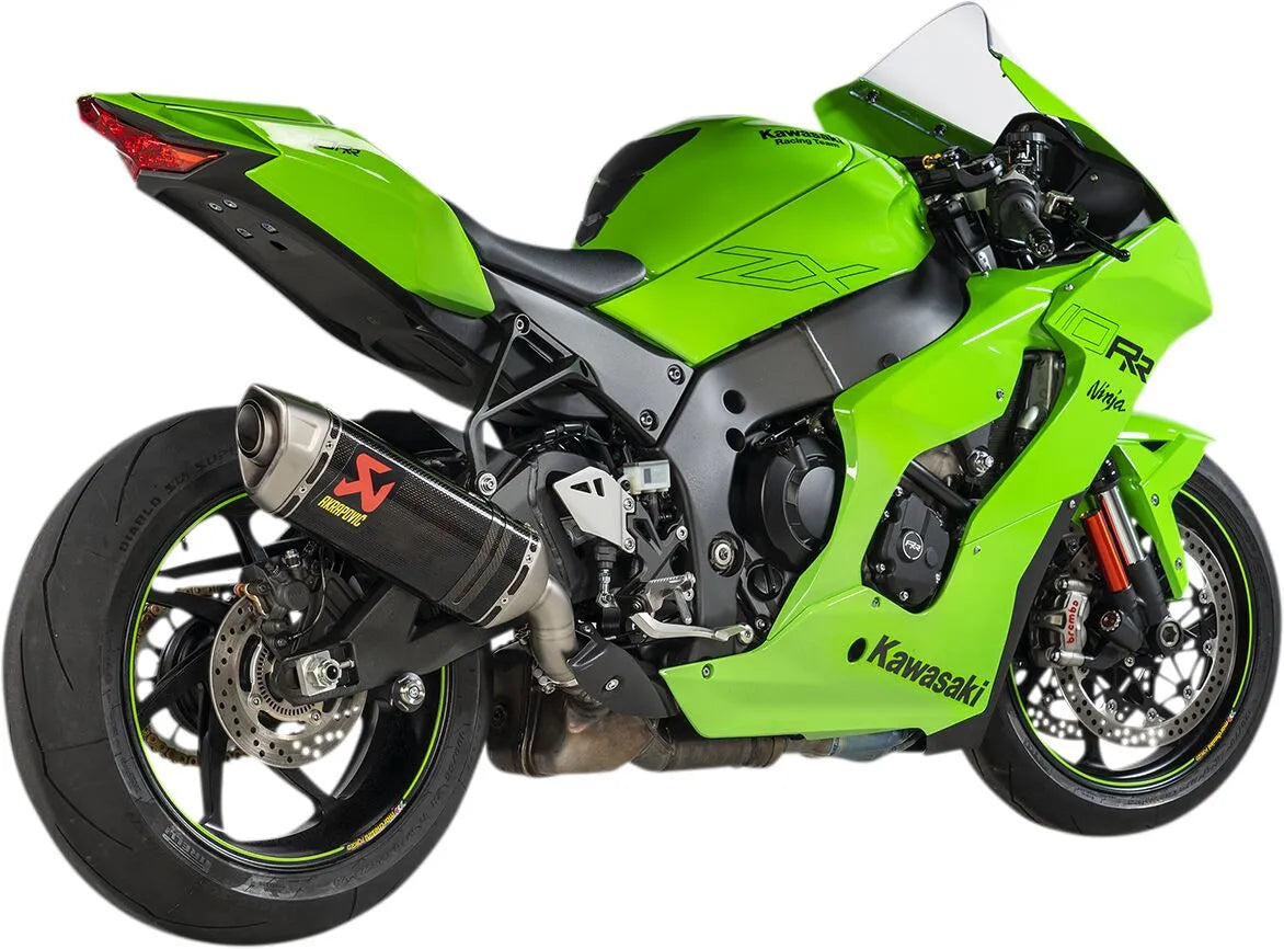 Tłumik Akrapovic Slip-on Series do Kawasaki - Homologacja Drogowa ECE