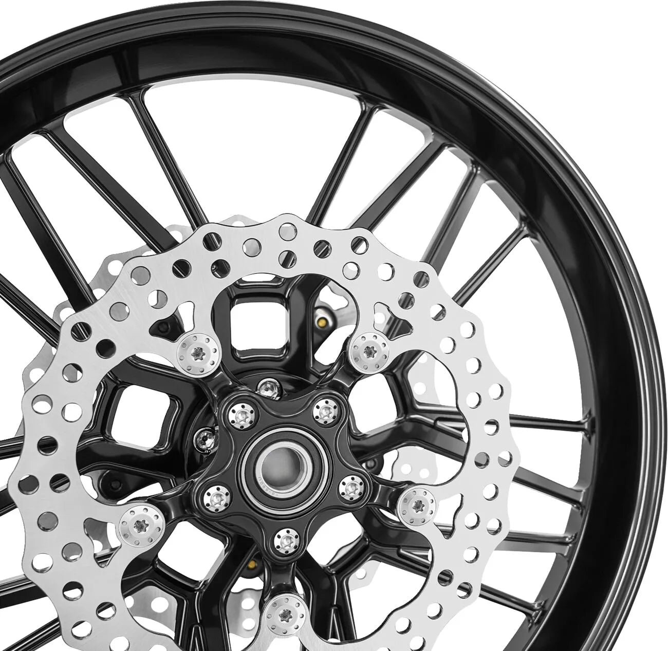 Arlen Ness Spider Rotor Do Harley Davidson Abs/non-abs