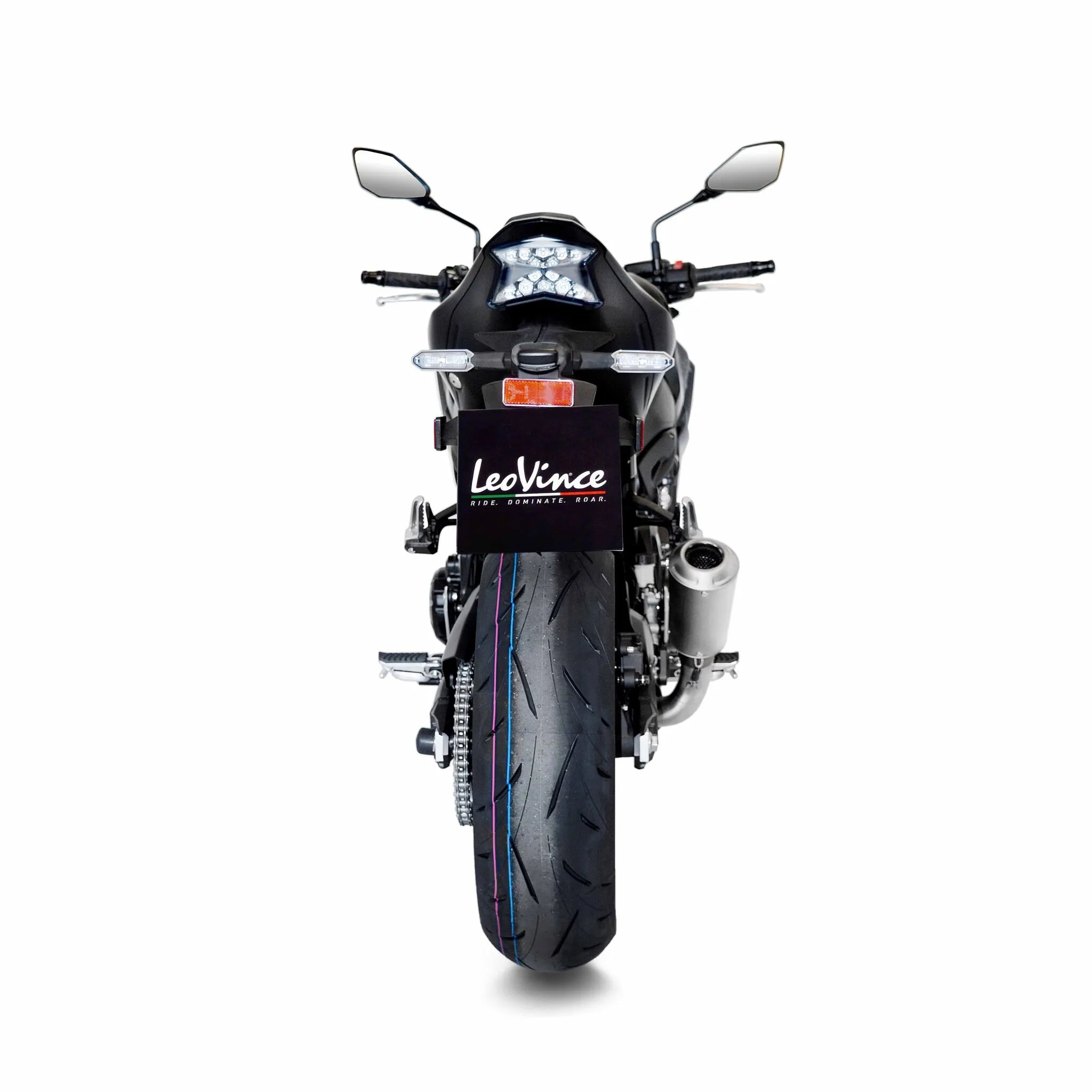 Leovince Lv-10 Titanium Tłumik Slip-on - Homologacja Drogowa ECE