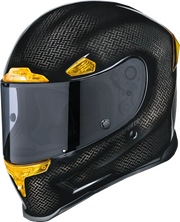 Icon Airframe Pro Carbon 4Tress Helmet Yellow
