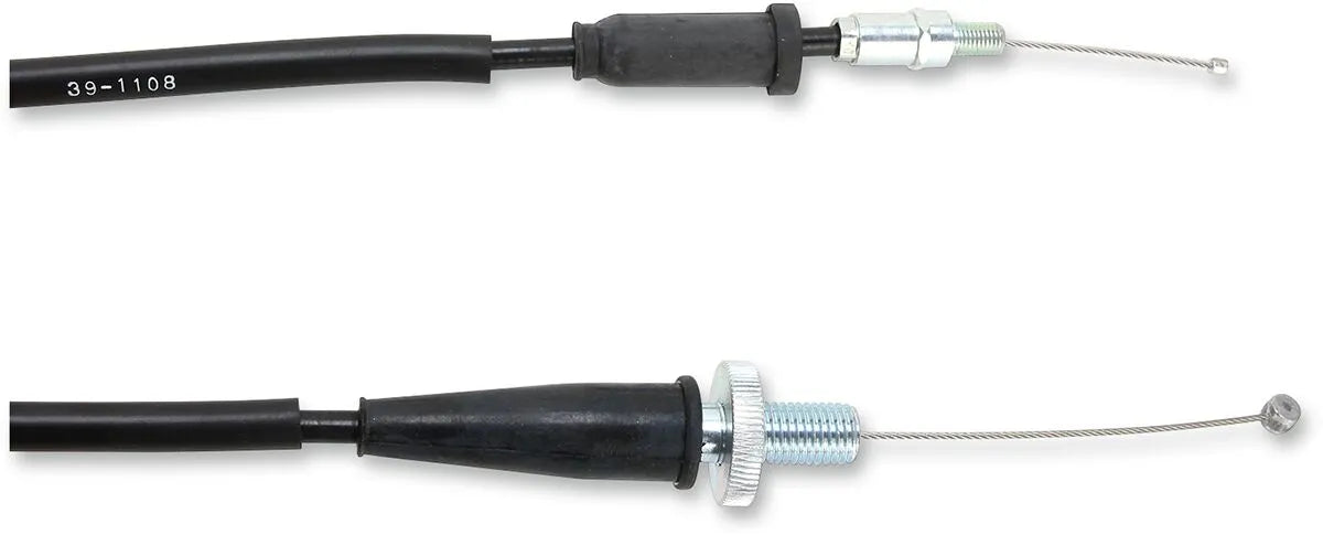 MOOSE OFFROAD HARD-PARTS Black Vinyl Throttle Cable
